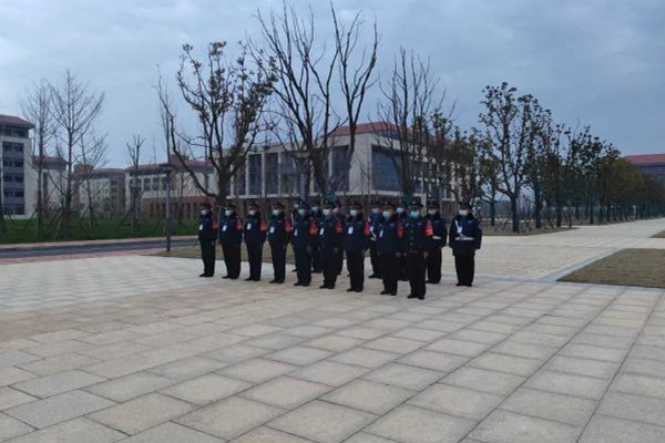 恒杰淮南保安分公司駐安徽醫學高等專科學校(新橋校區)項目隊